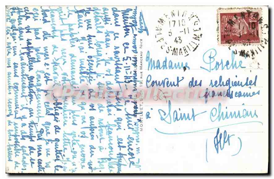 Menton — Les Fêtes du Citron — Costumes Locaux — Munier n°271 — Reverso