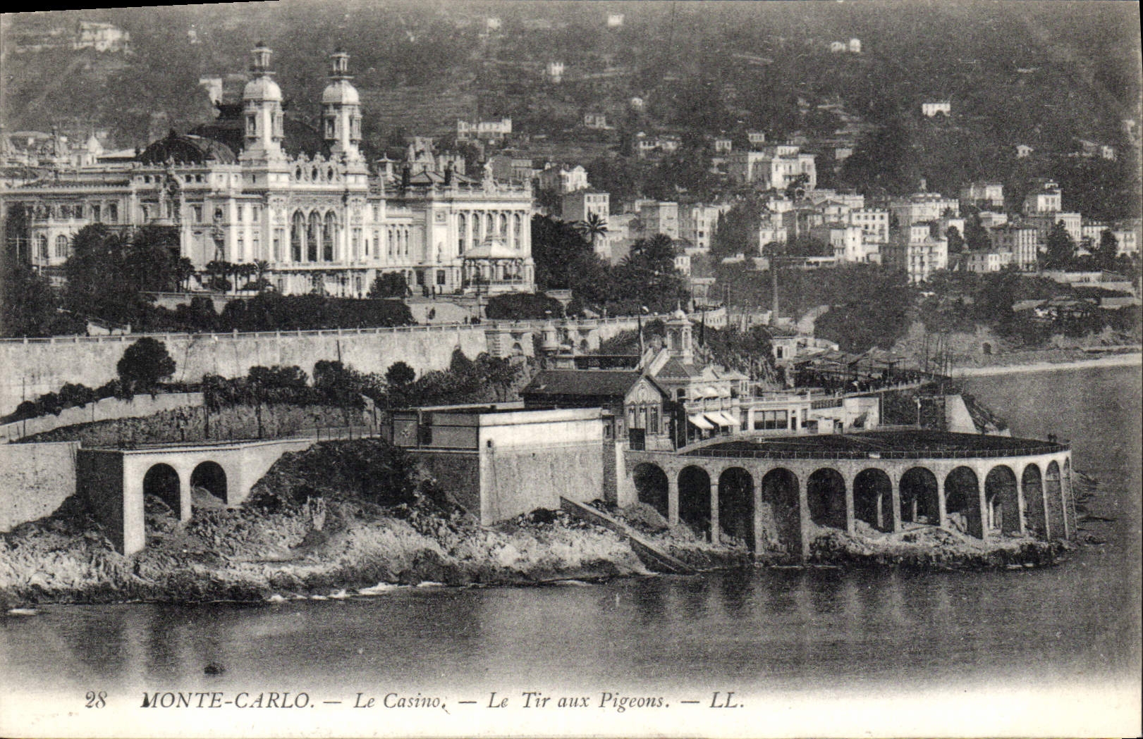 Monte-Carlo — Le Casino — Le Tir aux Pigeons — LL. — N° 28