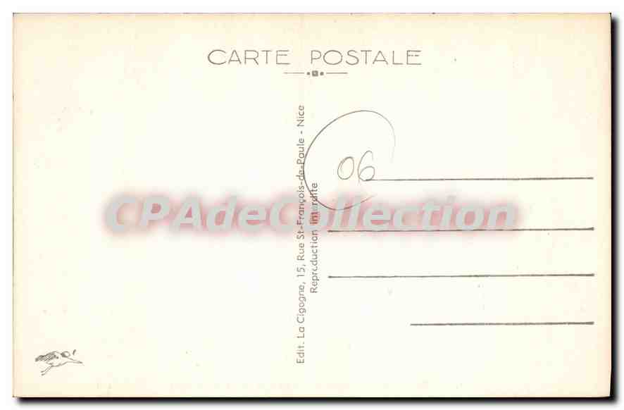 Monaco — Le Palais du Prince — La relève de la Garde — CPAdeCollection n°1430 — Reverso
