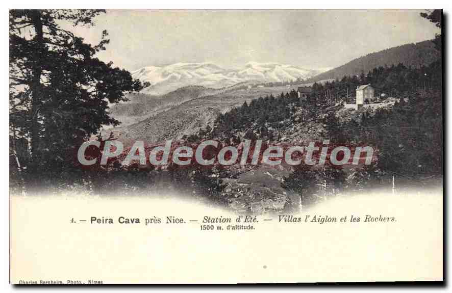 CPA Peira Cava Villas Aiglon les Rochers