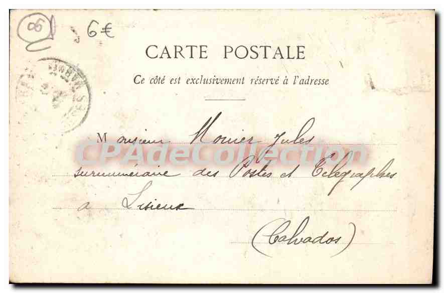 CPA Peira Cava Pres Nice — Verso