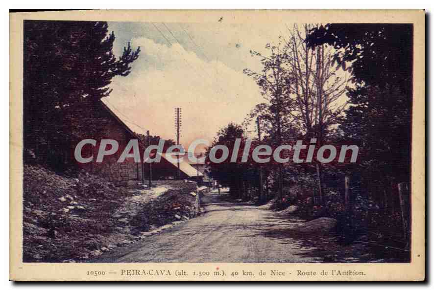CPA Peira Cava Nice route Authion