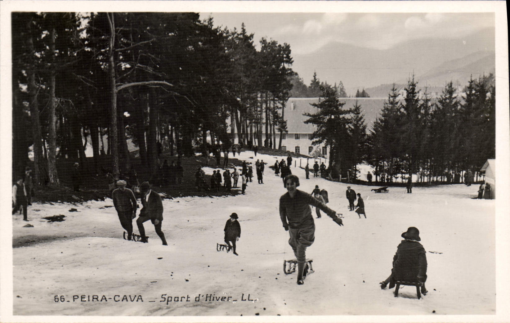 CPA Peira Cava Sport D'Hiver luge
