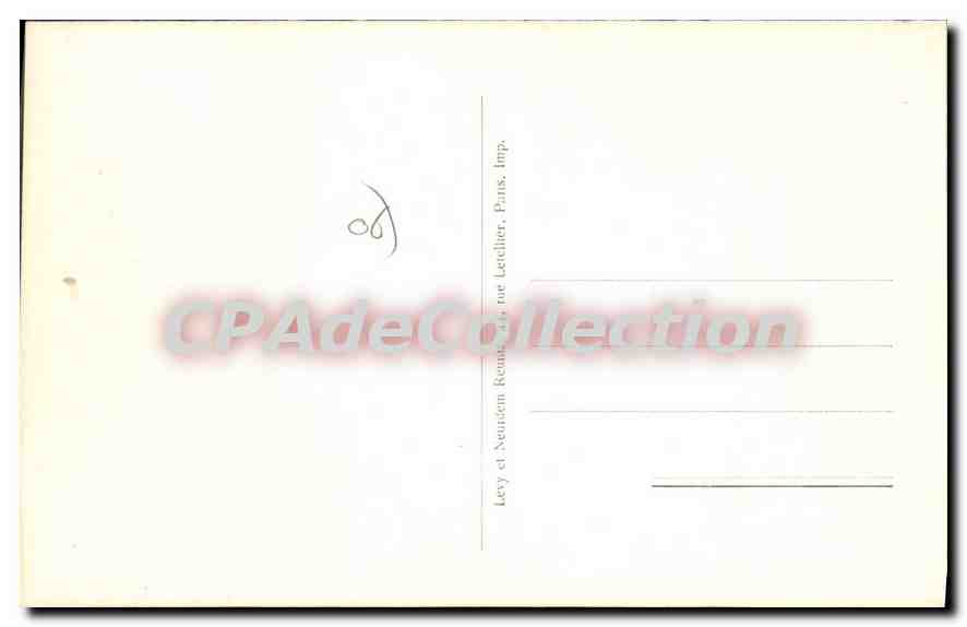 CPA Peira Cava Sport D'Hiver luge — Verso