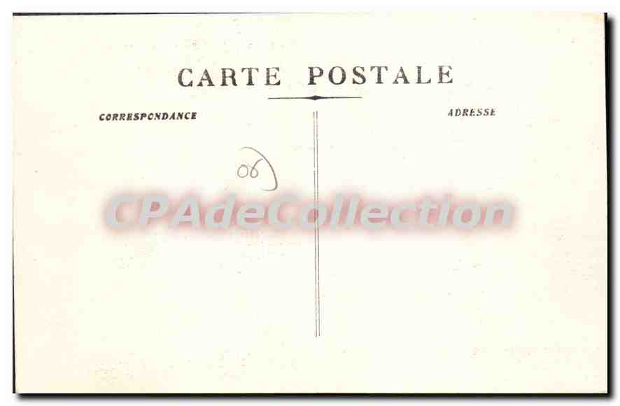 CPA Peira Cava Mess Des Officiers — Verso