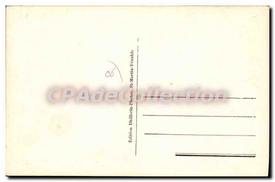 CPA Peira Cava — Verso