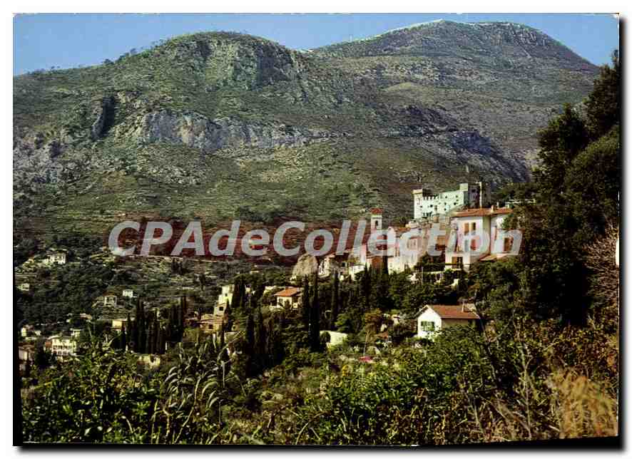 Roquebrune-Village — pittoresque village dominé par son château médiéval du Xe siècle — Éditions d'Art Montluet, Nice