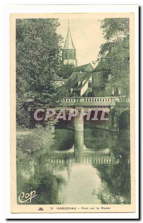 Haguenau — Pont sur la Moder — Cap