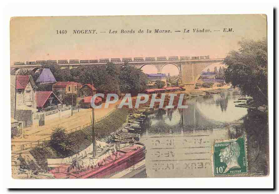 Nogent — Los Bordes de la Marna — El Viaducto — E.M.