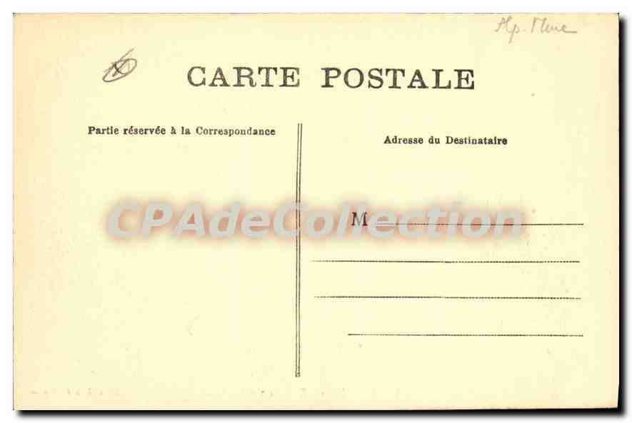 La Turbie — Ruines de la Tour — Collections RCP phot. N° 26 — Verso