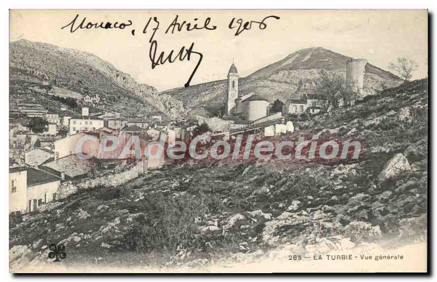 La Turbie — Vue générale — CPAdeCollection n°285