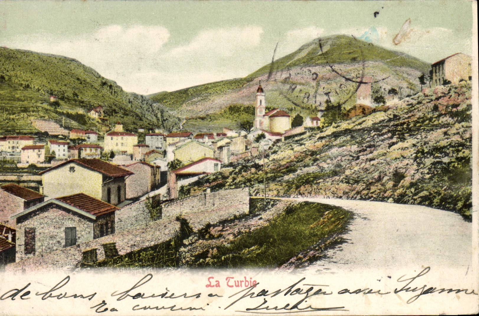 La Turbie — vue panoramique — éditeur inconnu, n° de série non visible