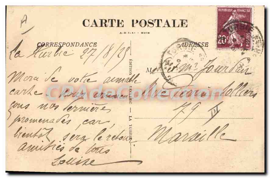 La Turbie (A.M.) — Une Vieille Rue — Édition Léonard - La Turbie — Reverso