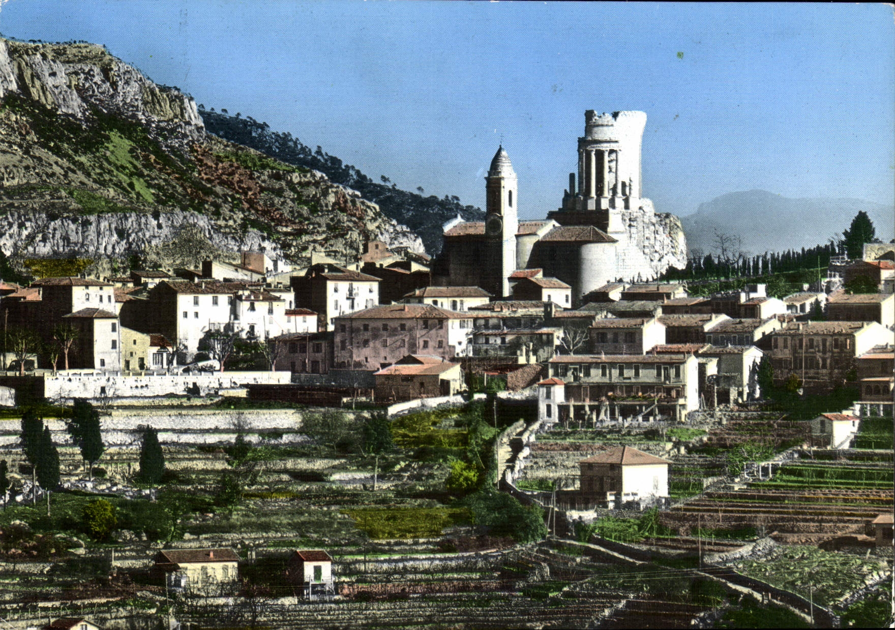 La Turbie — El pueblo y el Trofeo de Augusto — Ediciones NICE