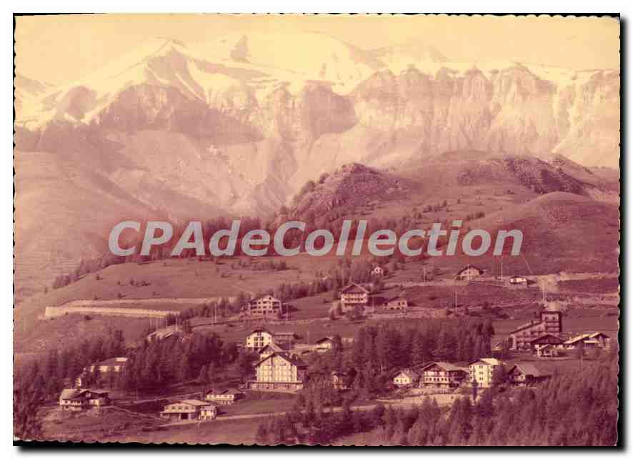 CPSM VALBERG le mont Mounier les flocons le coq en pâte