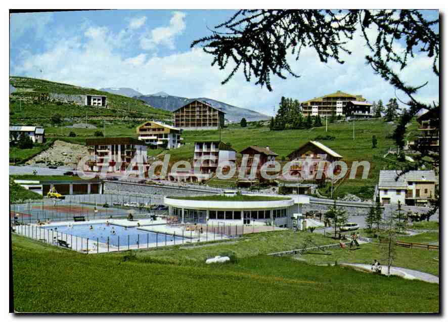 CPSM VALBERG piscine tennis