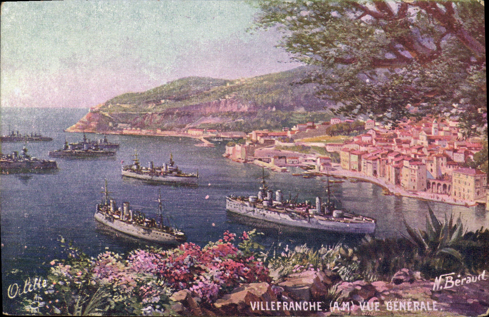 Villefranche (A.M.) — Vue Générale — N. Berault