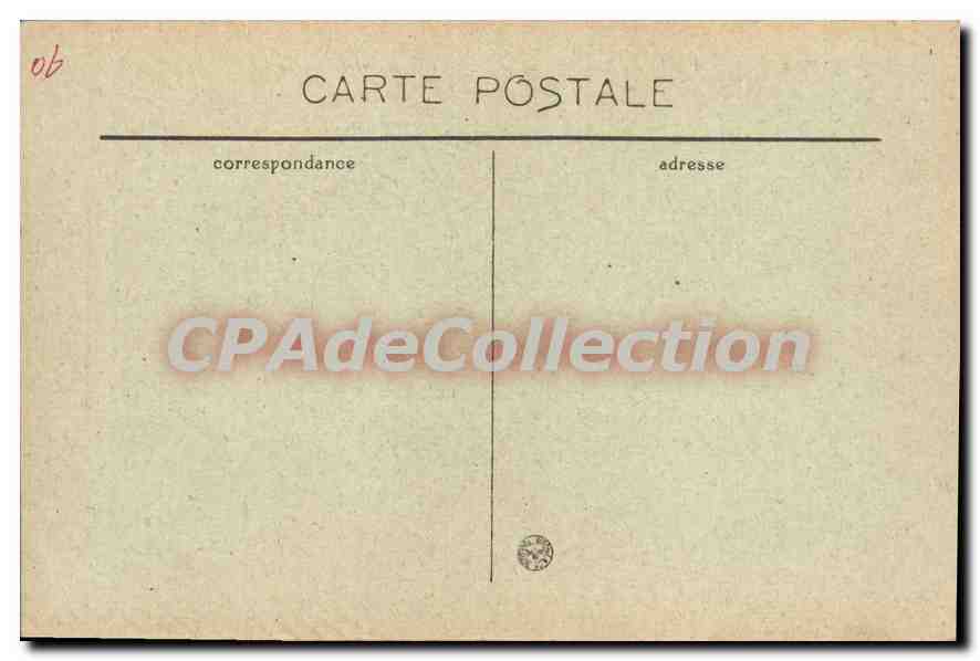 Villefranche-sur-Mer — La Ville et l'Escadre — Éditeur : Paris, Haydon Frères, Nice — Verso