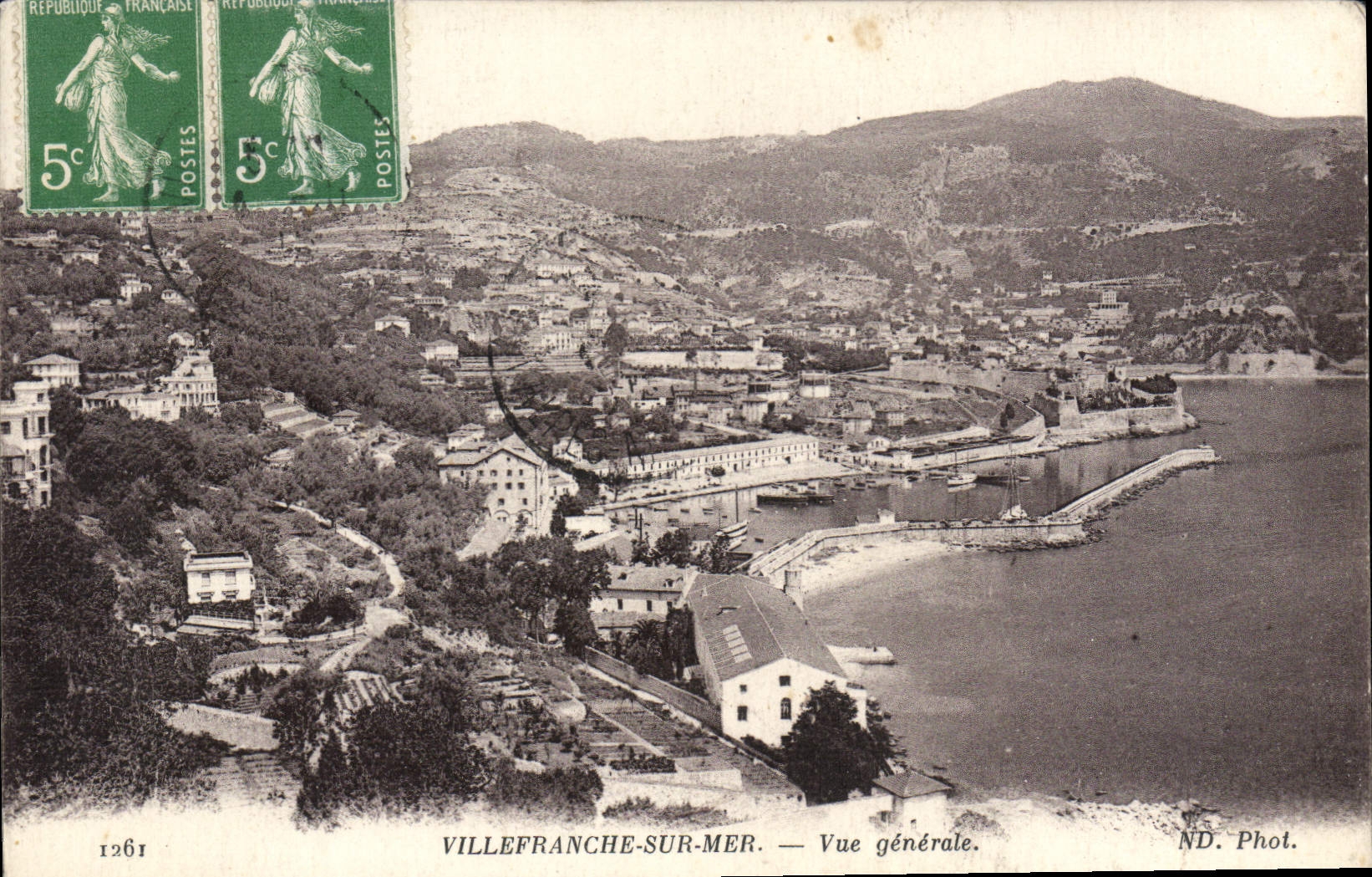 Villefranche-sur-Mer — Vue générale. ND. Phot. — N° 1261