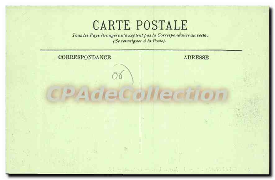 Villefranche — Un Jour de Fête — Le Salut — LL. 21/2/1910 — Reverso