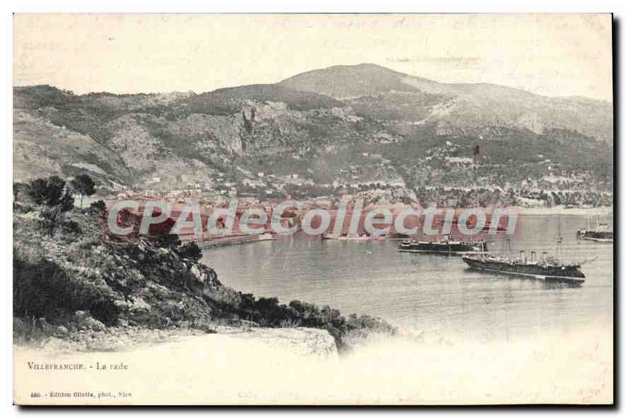 Villefranche - La rade — Édition Gilletta, phot. Nice, n° 466
