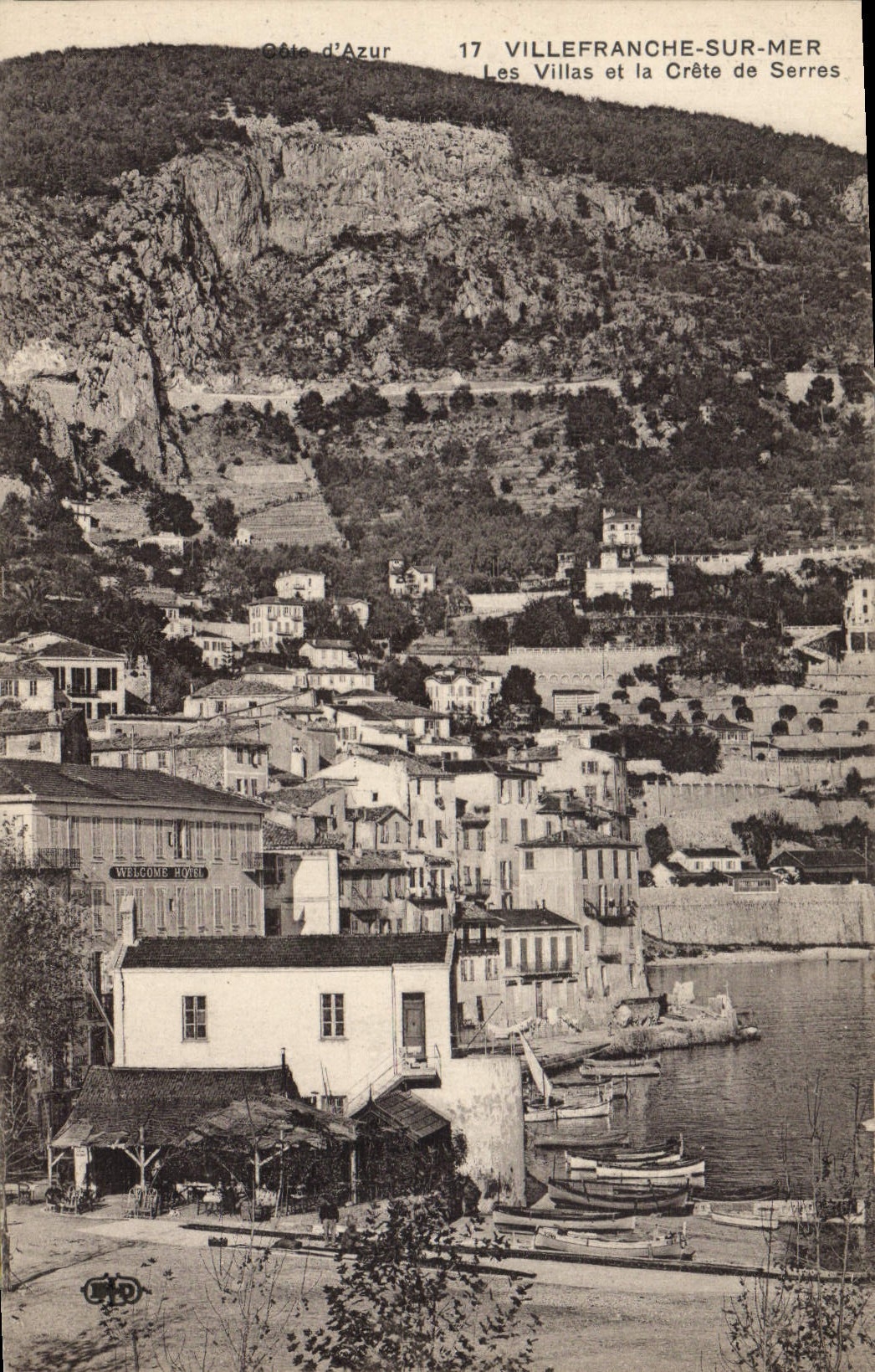 Villefranche-sur-Mer — Les Villas et la Crête de Serres — Côte d'Azur 17