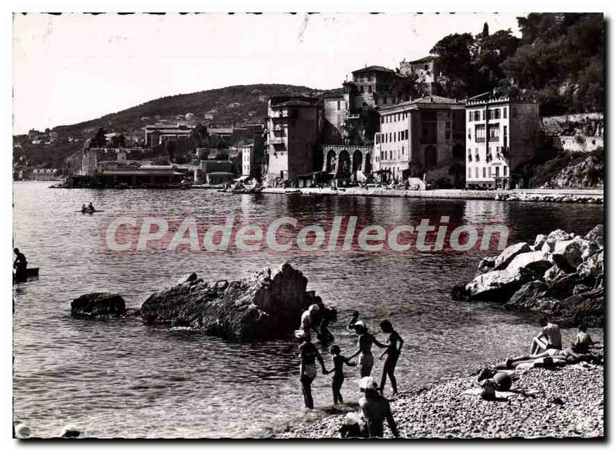 Villefranche-sur-Mer — Vue prise de la Plage — L. Gilletta & Cie, éditeur, Nice