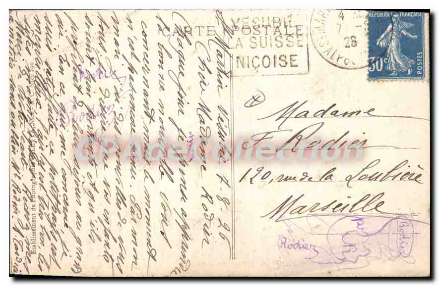 St-MARTIN-VÉSUBIE (A.-M.) - Station estivale - Pont Frontière (France-Italie) sur le Boréon — Reverso