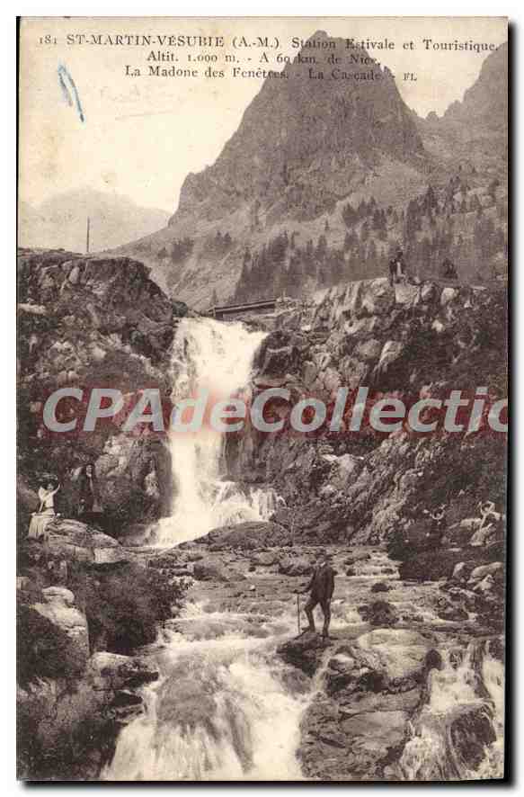 Saint-Martin-Vésubie (A.M.) — Sommer- und Touriststation — Die Madonna der Fenster — Der Wasserfall — PL