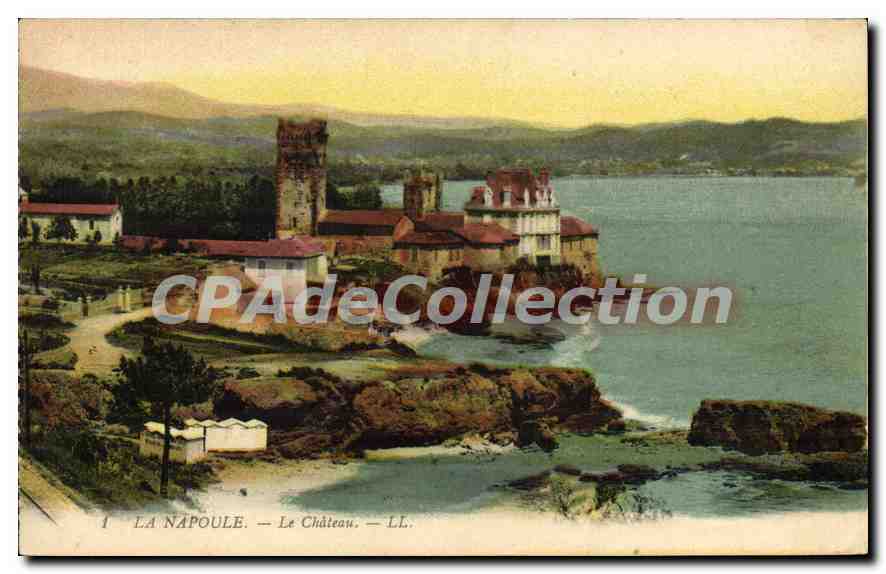 CPA LA NAPOULE le château