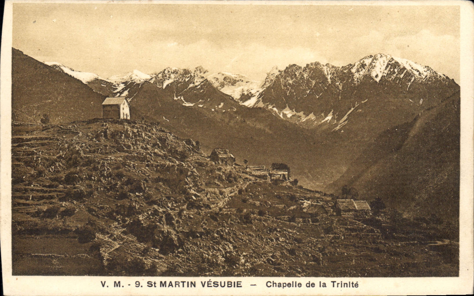 St Martin Vésubie — Chapelle de la Trinité — V.M. n°9