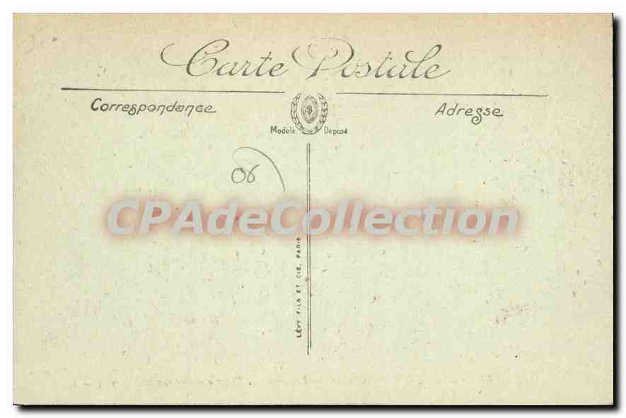 CPA THEOULE ESTEREL corniche d'or — Verso