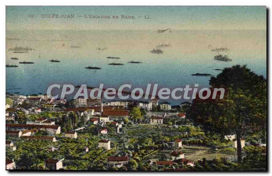 CPA GOLFE JUAN escadre en rade