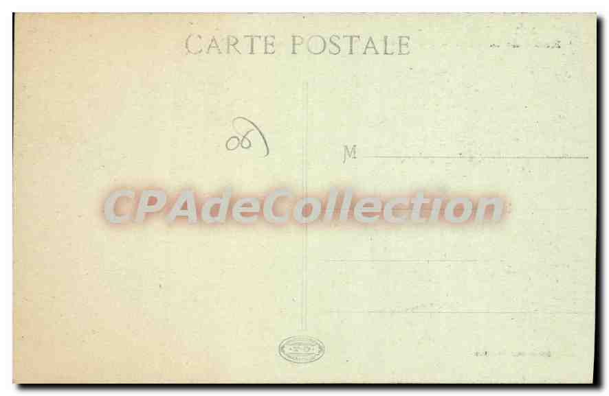 CPA THEOULE ESTEREL route de la corniche d'or — Verso