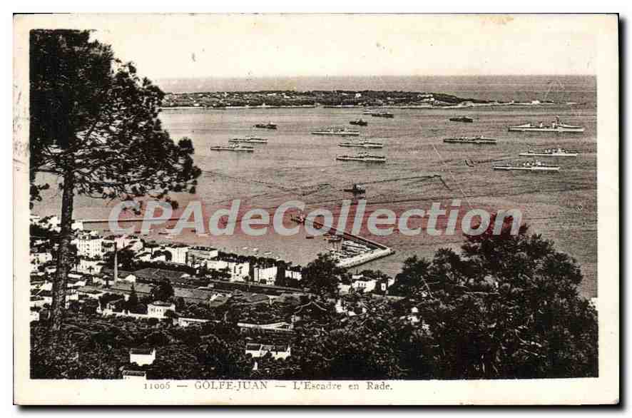 CPA GOLFE JUAN escadre en rade