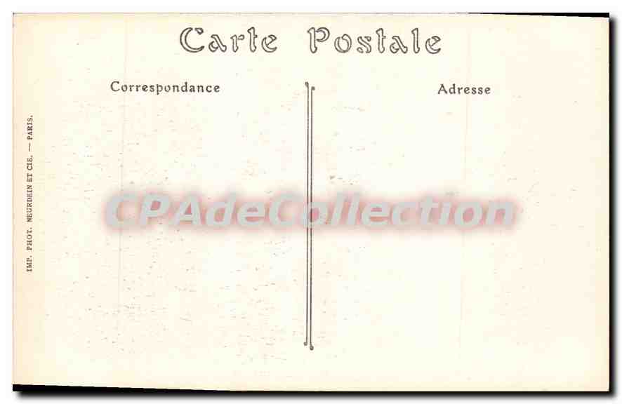CPA LAGHET monastère — Verso