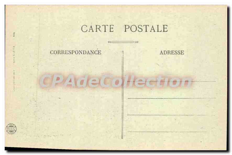 CPA LAGHET Notre Dame — Verso