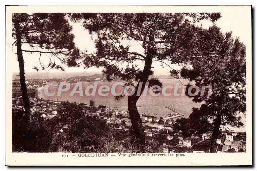 CPA GOLFE JUAN vue générale