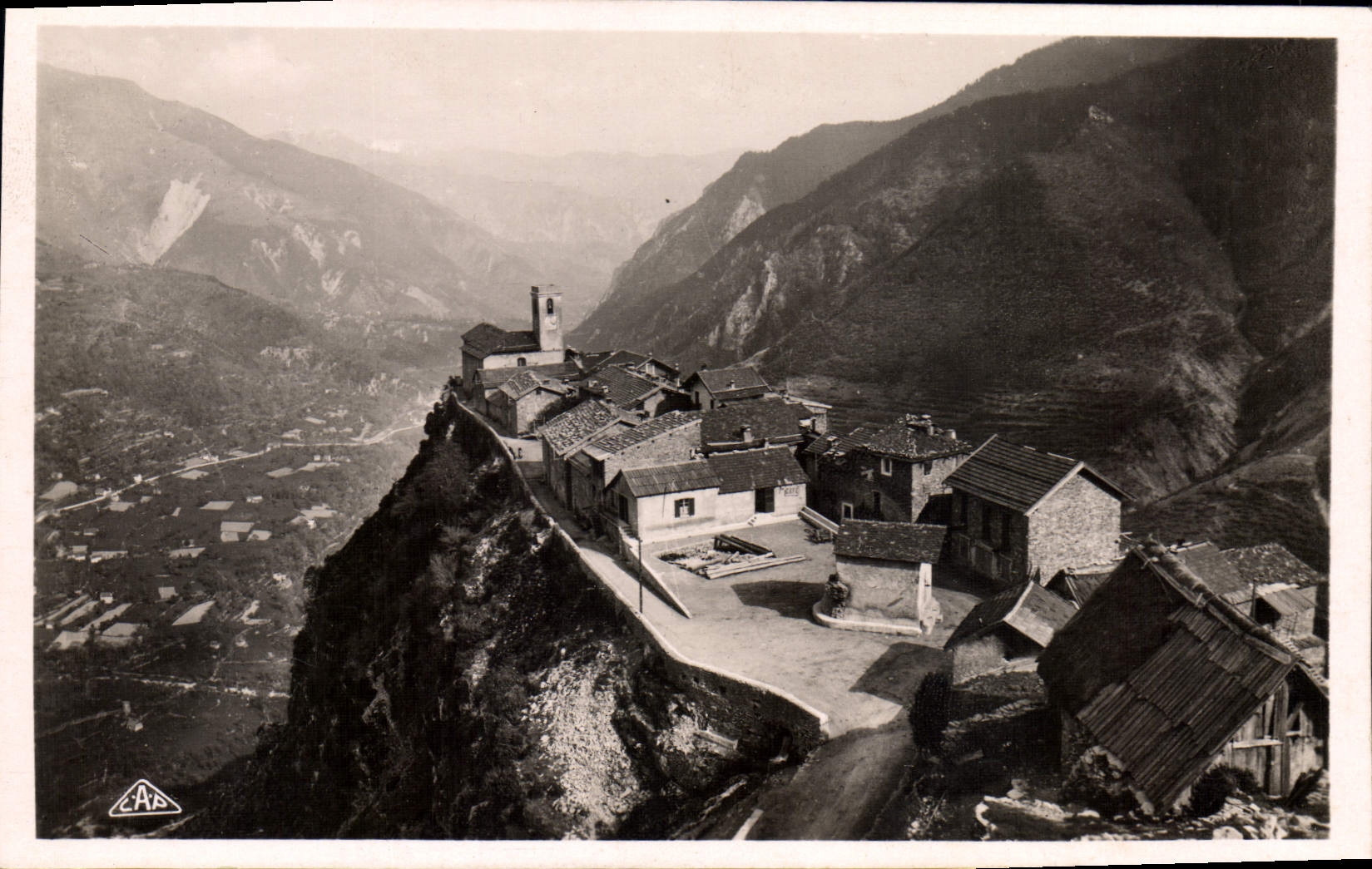 Saint-Martin-Vésubie — village perché en montagne — C.A.P. Strasbourg