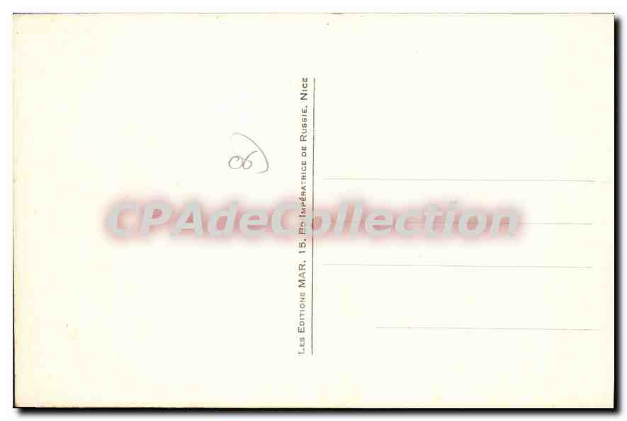 CPA grimaldi ventimiglia san luigi frontière France-Italie — Verso