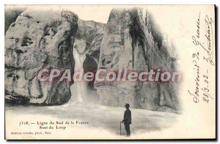 CPA saut du LOUP