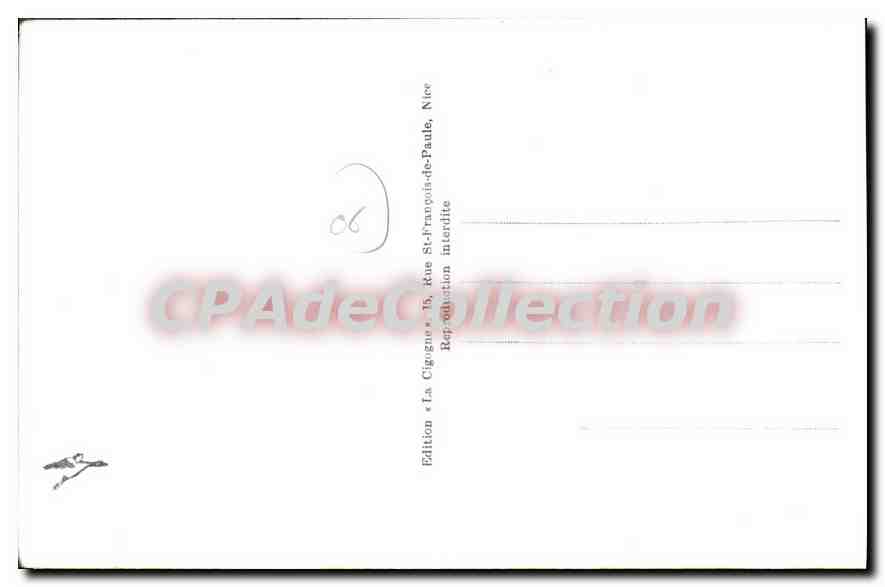 CPA TOUET de BEUIL — Verso