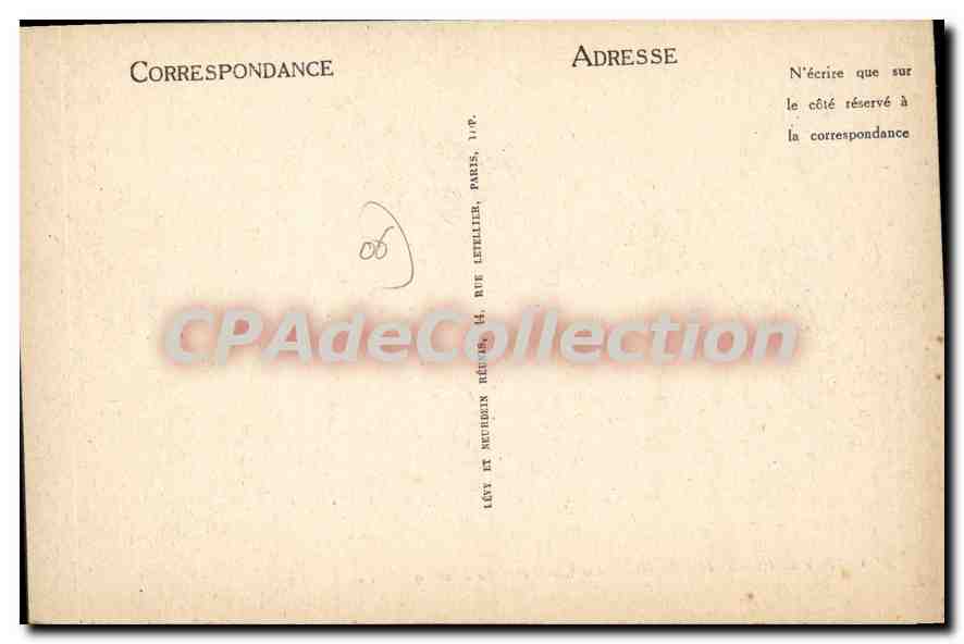 CPA cueillette du jasmin côte d'azur — Verso