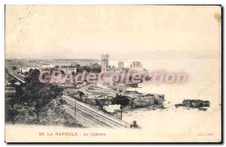 CPA la NAPOULE le château