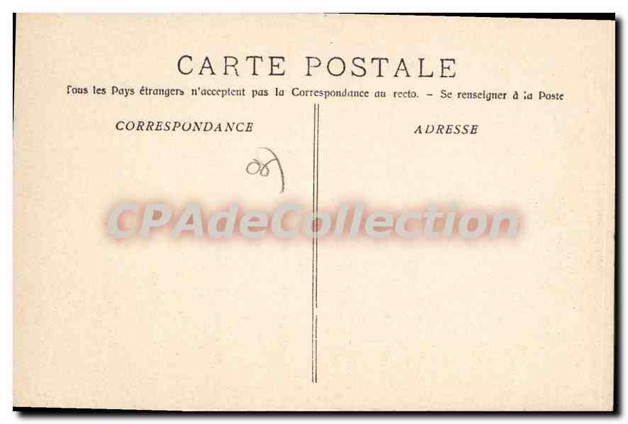 CPA ESTEREL pont du pigeonnier — Verso