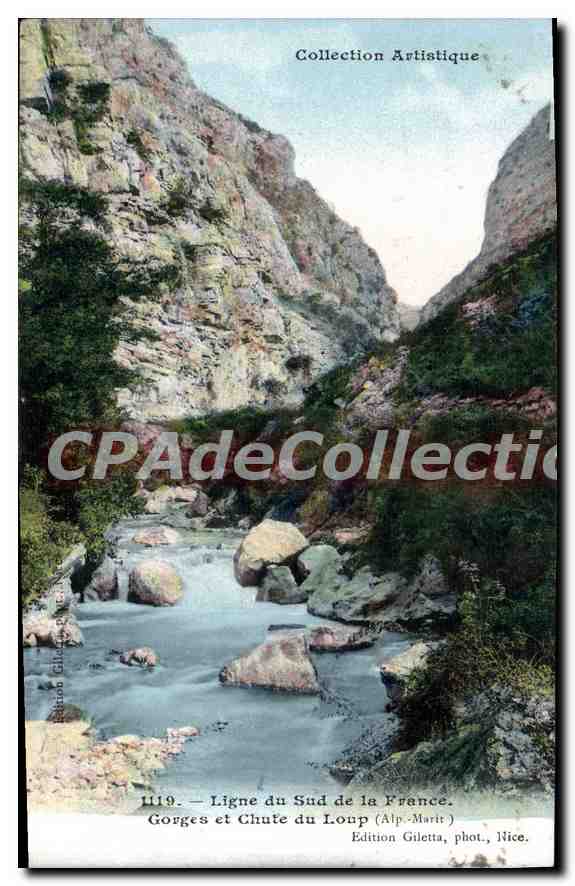 CPA GORGES et Chute DU LOUP