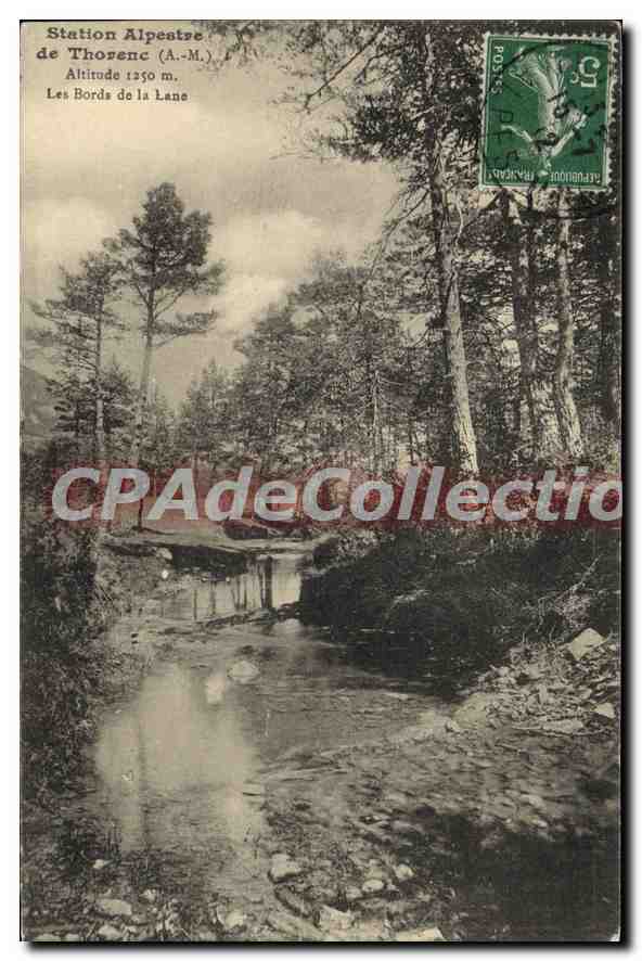 CPA THORENC bords de la Lane