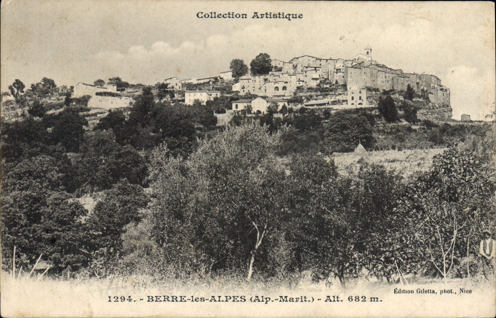 CPA BERRE-les-ALPES village
