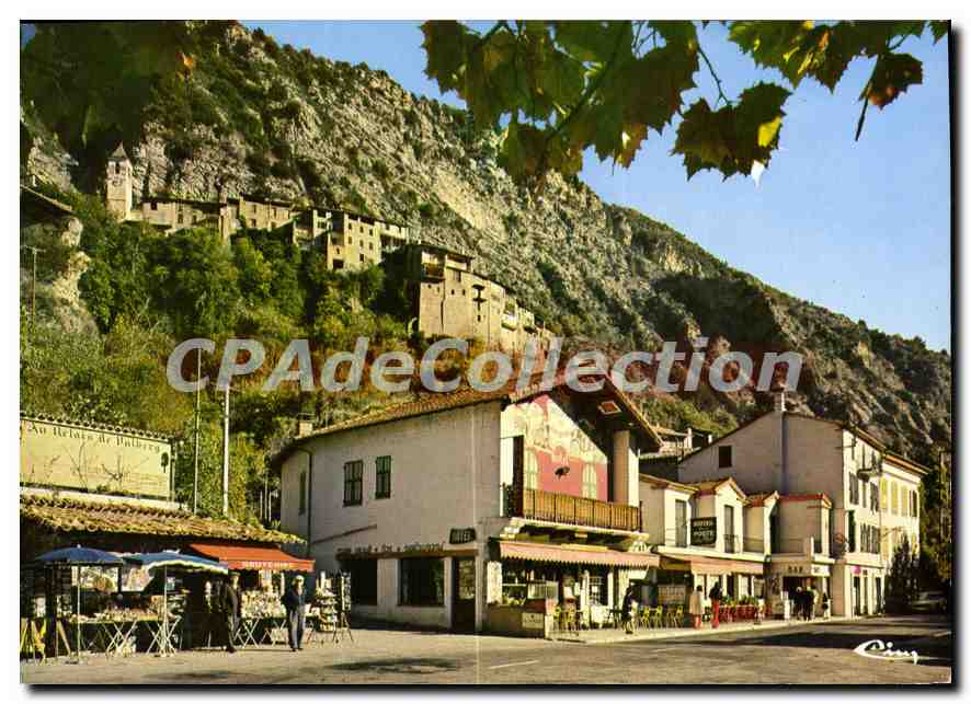 CPSM TOUET-sur-VAR vue générale