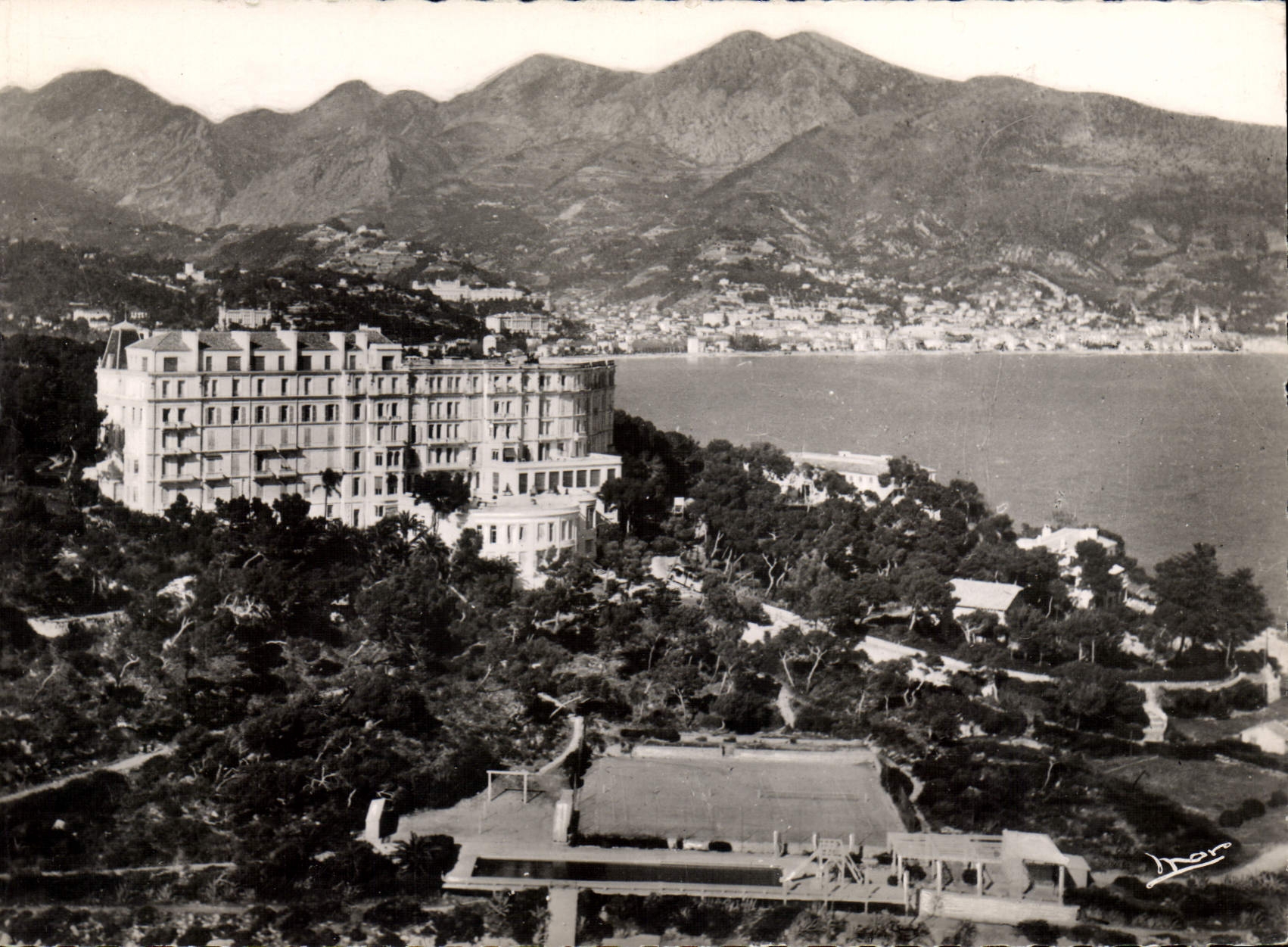 CPSM grand hôtel du CAP MARTIN MENTON